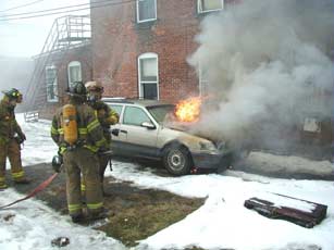 Car fire